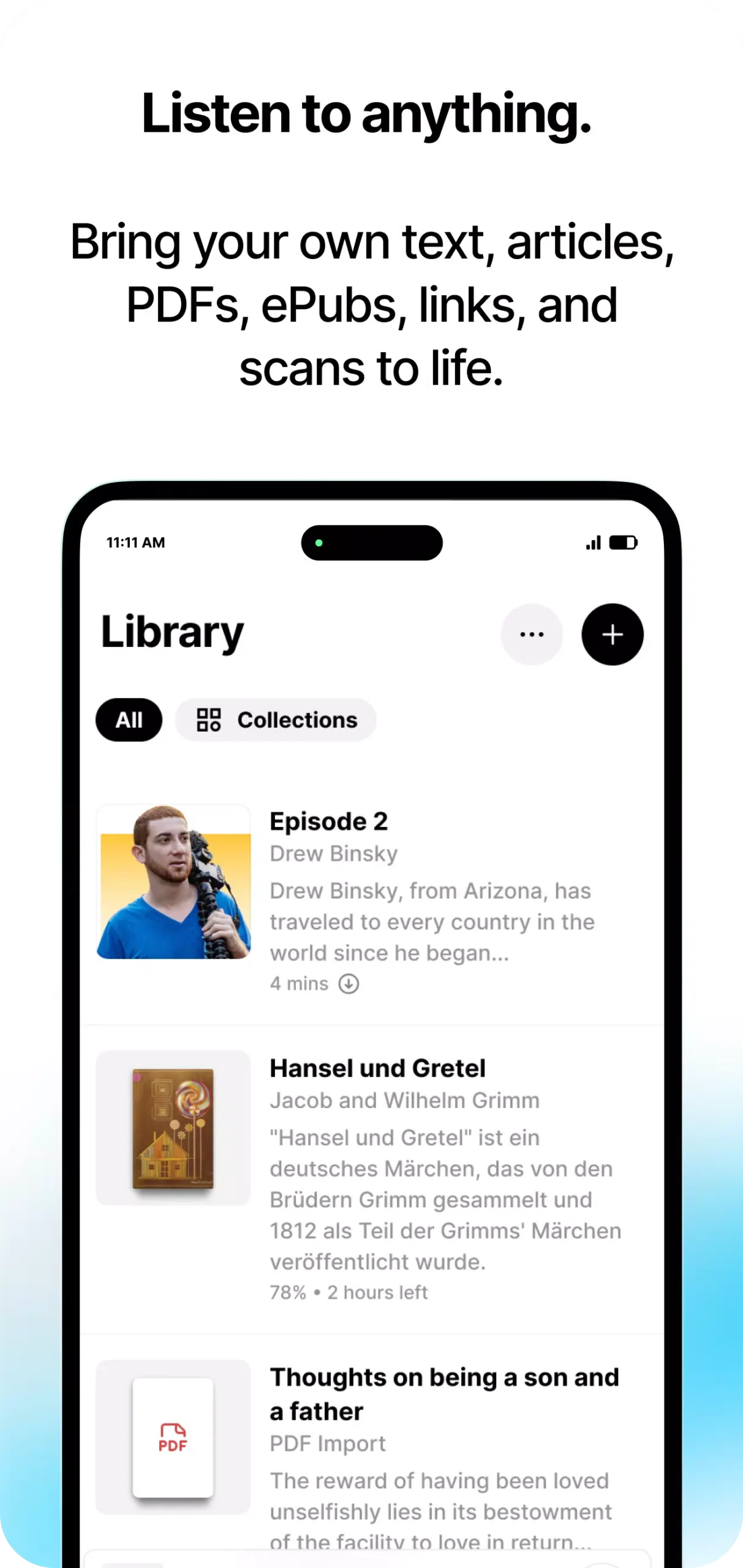 Reader by ElevenLabs 8