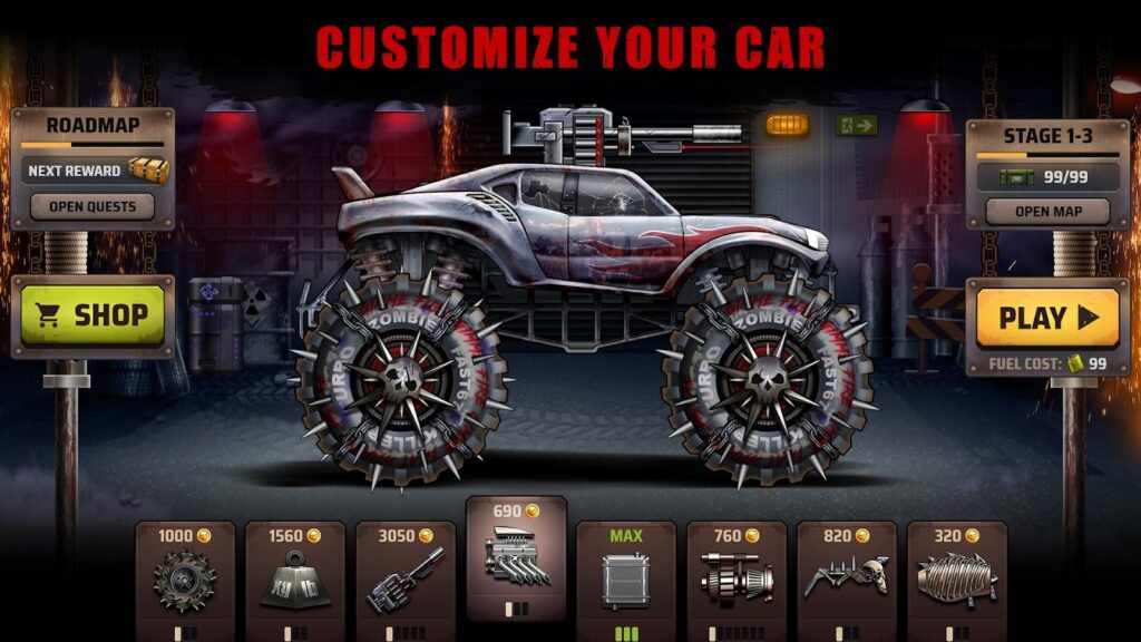 Zombie Hill Racing PRO – Climb 1