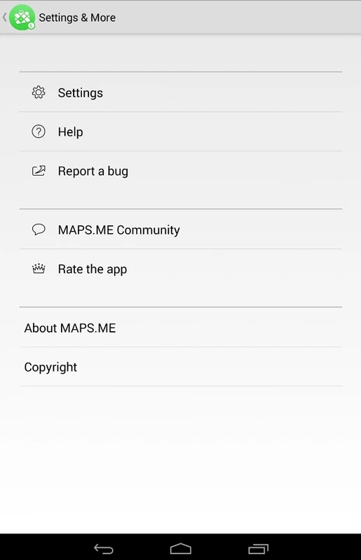 MAPS.ME 3