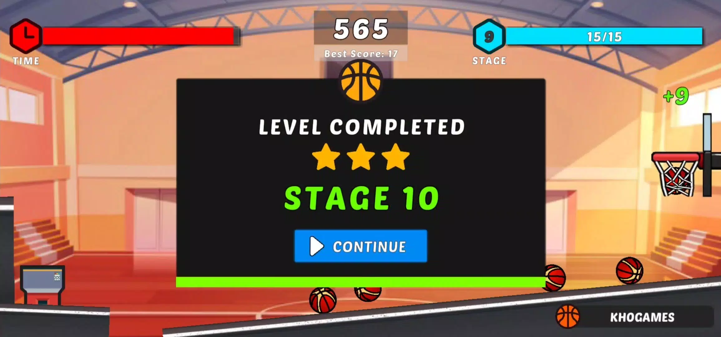 Basketball Time Shots для Андроид 3